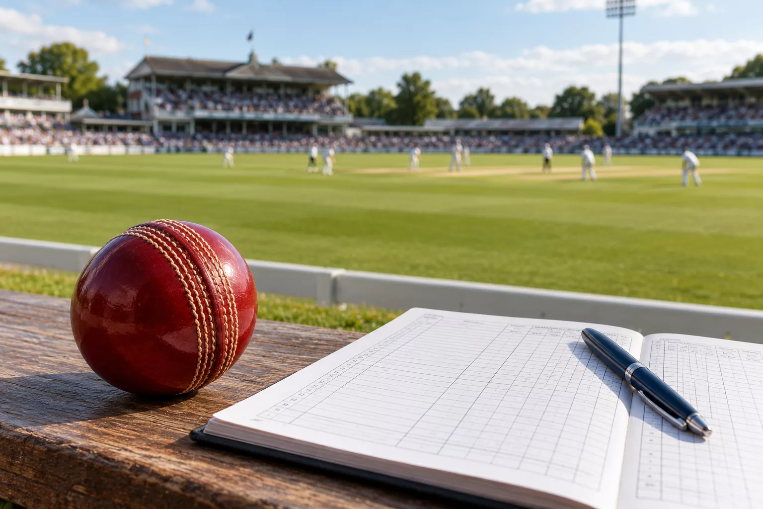 10CRIC editorial illustration: Cricket Formats and Scorecards